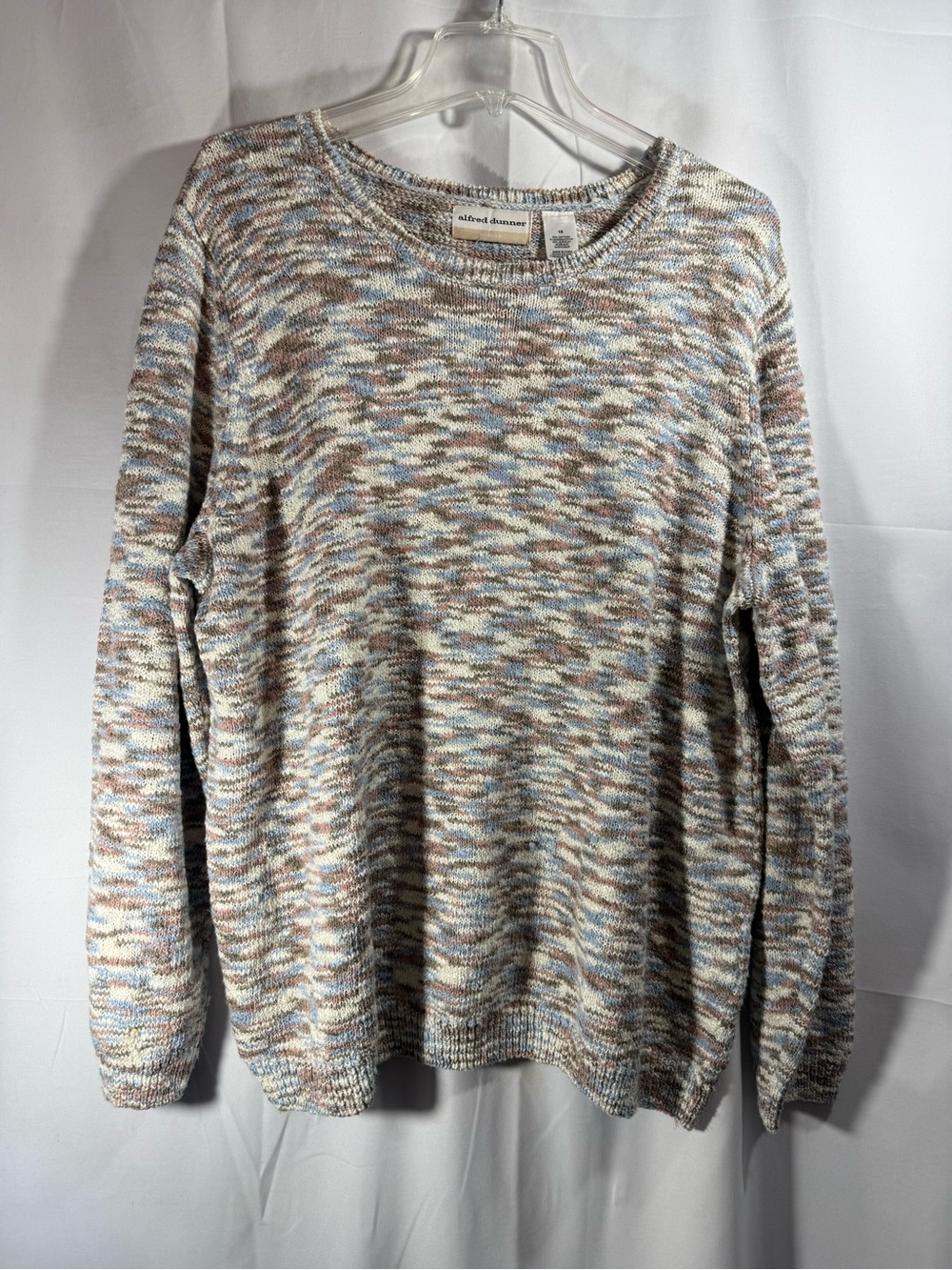 Alfred Dunner Multi-Colored Crewneck Sweater Size 1X